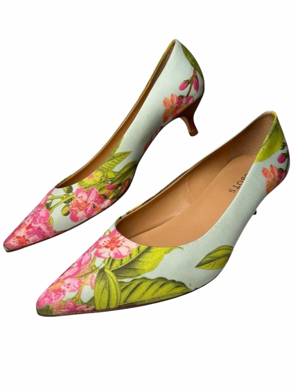 Talbots‎ Pippa Floral Kitten Heel Pumps Size 7